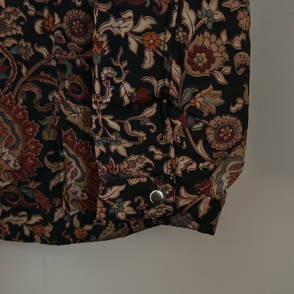 Vintage Nexx Silk Shacket Button Down Jacket - Picture 5 of 6